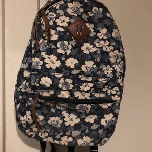Herschel Blue Floral Backpack